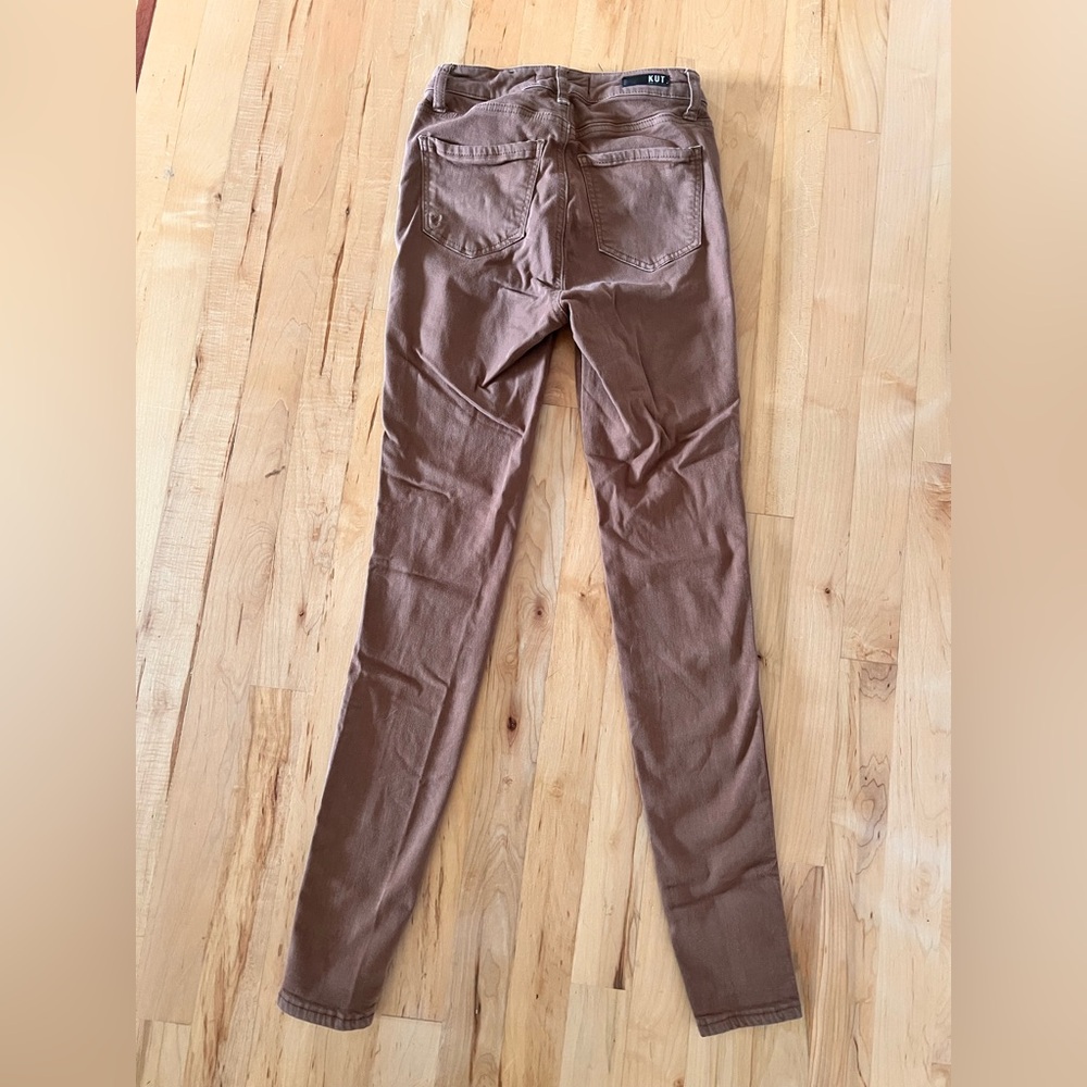 Kut from the Kloth Brown Skinny Pants
